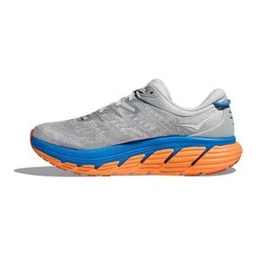 HOKA Gaviota Athletic Shoes Running Stability Grey Blue Orange